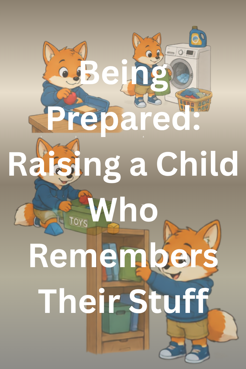 Being Prepared a child who remembers their stuff
